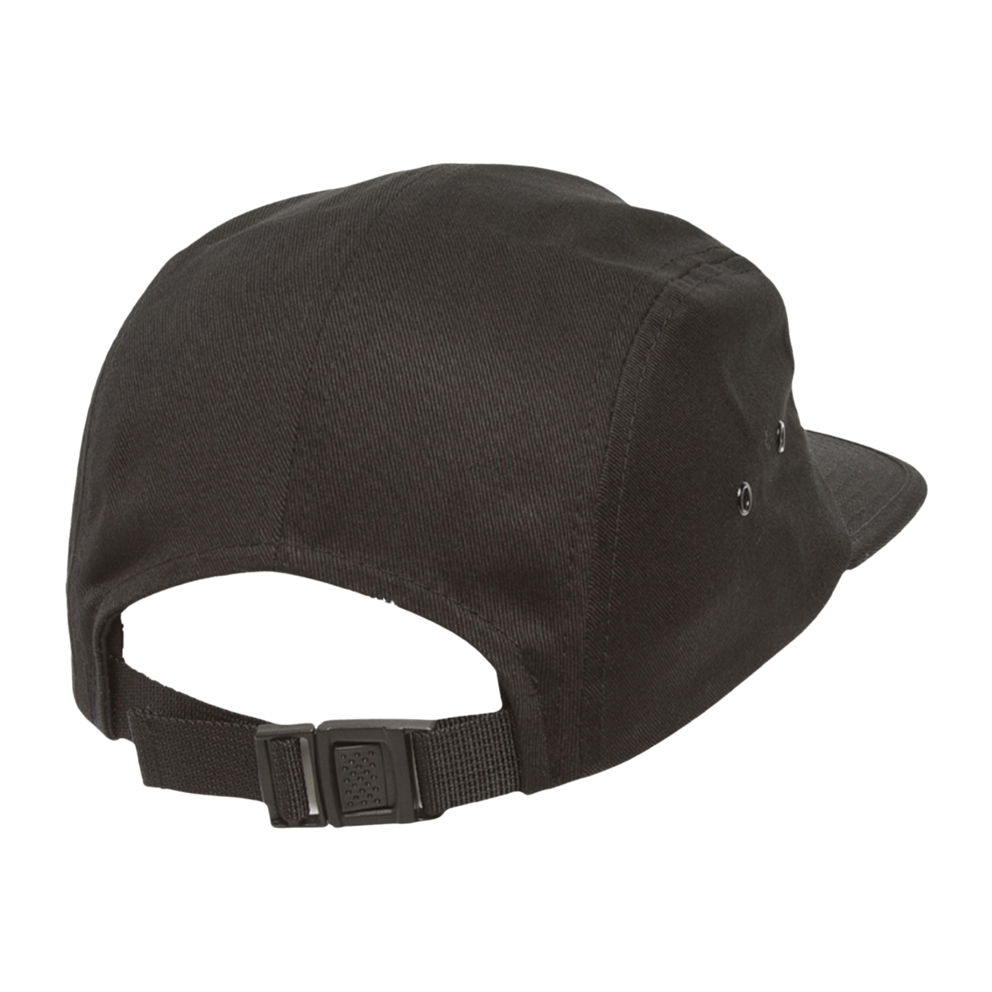 Flat Bill Cap (Black)