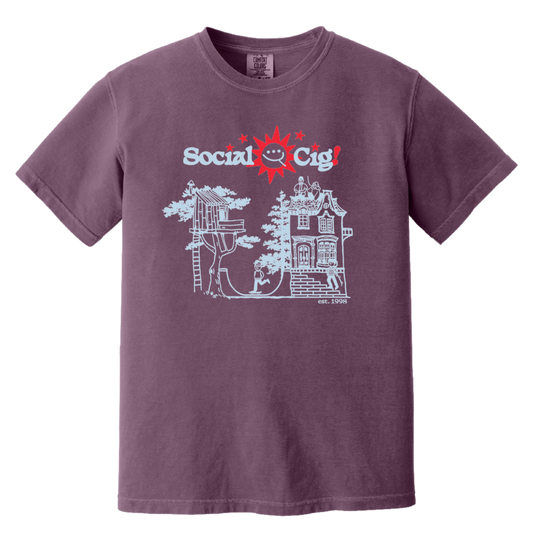 Treehouse Tee (Berry)